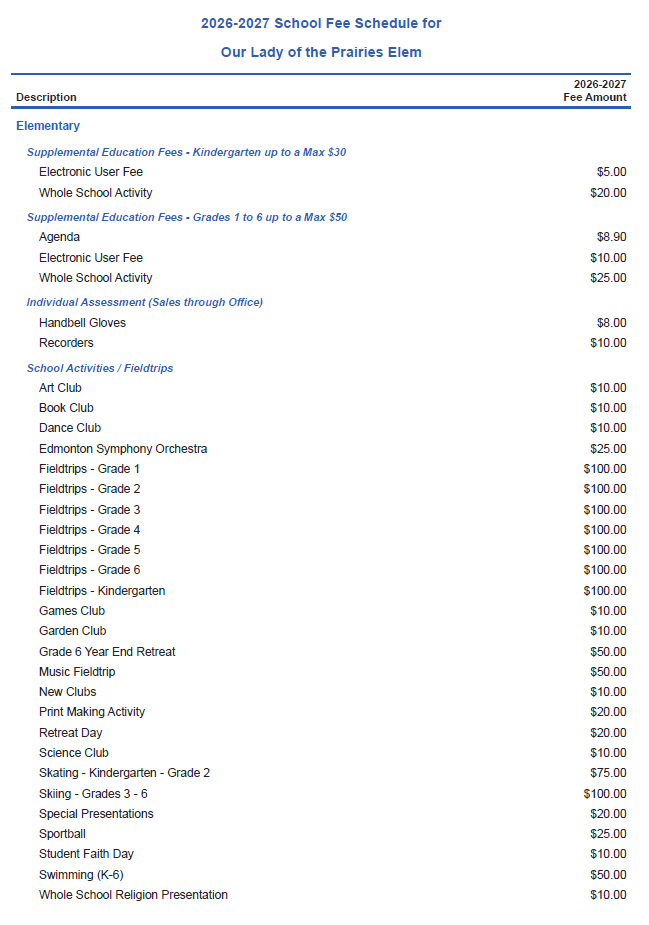 School Fees 2026 2027 Image